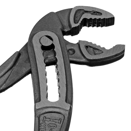 Клещи переставные DENZEL обливные рукоятки, 180 мм