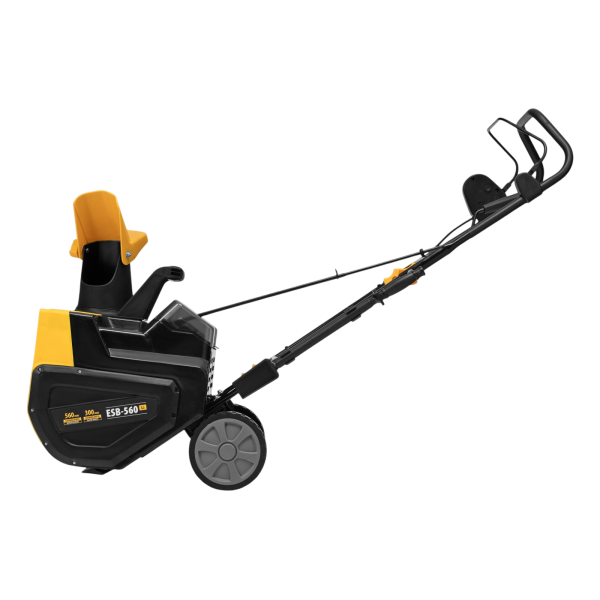 Снегоуборщик аккумуляторный DENZEL ESB-560Li, 560 мм, 40В, 2 АКБ 5 Ач, ЗУ, метал. шнек