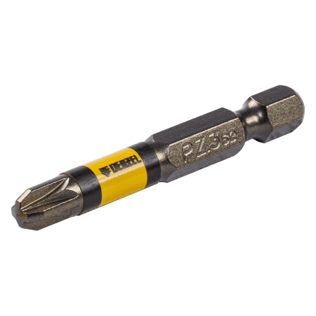 Набор бит комбинированный DENZEL 3 шт., PZ1, PZ2, PZ3, 50 мм, сталь S2
