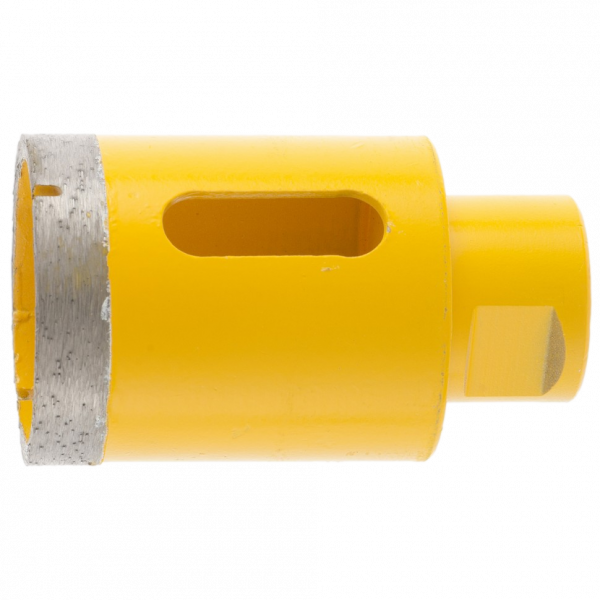 Сверло алмазное по керамограниту DENZEL, 45 мм, М14, мокрая резка