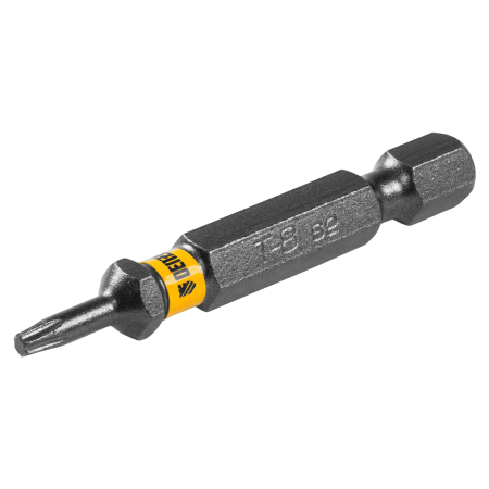 Бита DENZEL TX 8х50, сталь S2, шестигранный профиль, 10 шт. Е 6,3