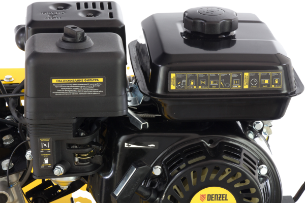 Мотоблок DENZEL DPT-170, 7 л.с, ременное сцепление, фрез 3 x 3, ШОМ, передачи 2В/1Н