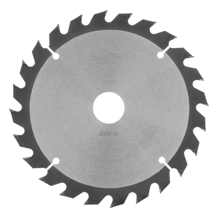 Пильный диск по дереву DENZEL ф190 х 30 мм, 24 зубьев