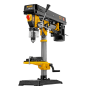 Станок сверлильный радиальный DENZEL DDM-550R, 550 Вт, 16 мм, 12 ск., настольный