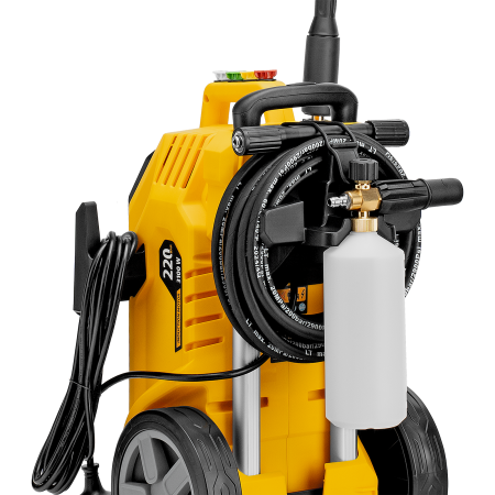 Моечная машина высокого давления DENZEL K 90 Power, 3100 Вт, 220 бар, 600 л/ч, асинх. двигатель