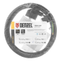 Шнур сетевой Energy Series DENZEL, ПВС, 3 м, 3 x 1 мм, с неразборной вилкой, черный