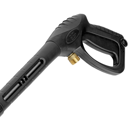 Моечная машина высокого давления DENZEL R-230iD, 3300 Вт, 230 бар, 600 л/ч, асинхронный двигатель, с барабаном