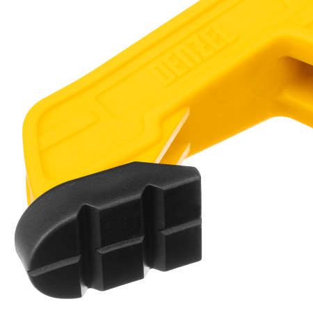 Струбцина клещеобразная DENZEL усиленная 65 х 50 мм, двухкомпонентные рукоятки