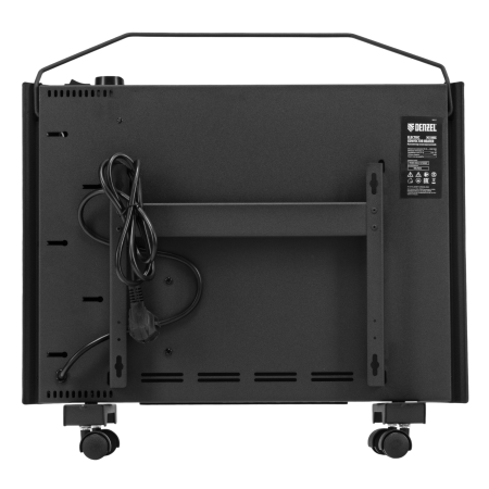 Конвектор электрический DENZEL XCE-1000 B, 230 В, 1000 Вт, X-образный нагреватель