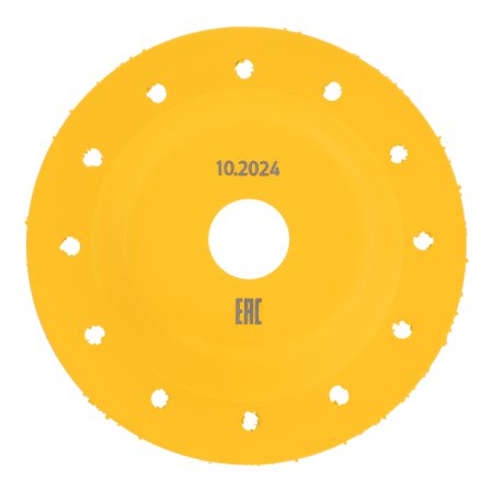 Чашка твердосплавная зачистная DENZEL, 125 мм, Плоская, среднее зерно #16