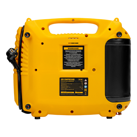 Компрессор воздушный DENZEL DL1300, 10 бар, 1,3 кВт 180 л/мин 5 л, с набором аксессуаров