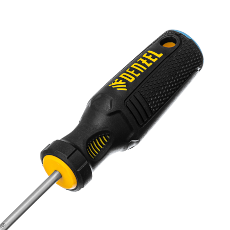 Отвертка DENZEL SL4х100 мм, S2, 3к рукоятка