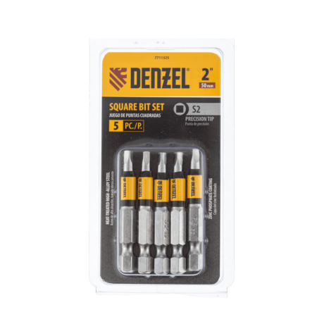 Набор бит DENZEL S2x50, 5 шт.