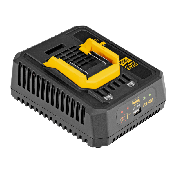 Устройство зарядное для аккумуляторов DENZEL BCH-20-4.5, Li-Ion, 20 В, 4,5 А