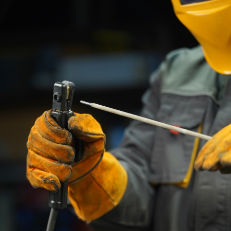 Электроды DENZEL DER-13/55, диам. 4 мм, 5 кг, основное покрытие