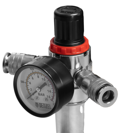 Компрессор воздушный DENZEL BCV2300/100, 2.3 кВт, ременный привод, 100 литров, 440 л/мин