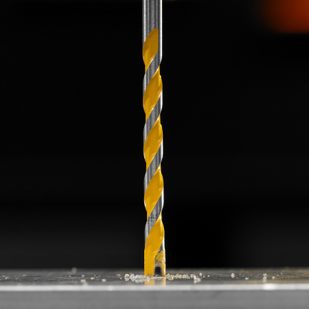 Набор сверл универсальных DENZEL, Multi cut, 4-10 мм, 5 шт.