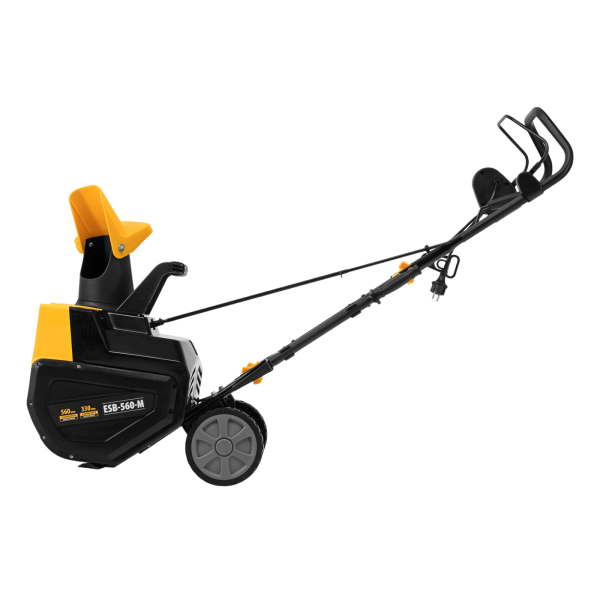 Снегоуборщик электрический DENZEL ESB-560-M, 2,5 кВт, металлический шнек, LED фара Снегоуборщик электрический DENZEL ESB-560-M, 2,5 кВт, металлический шнек, LED фара