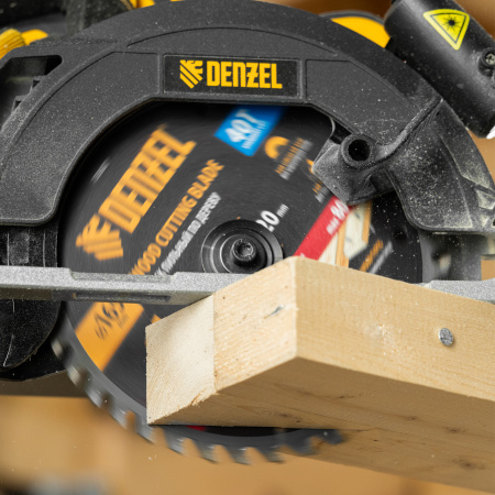 Пильный диск по дереву DENZEL с гвоздями, ф165 х 20 мм, 40 зубов