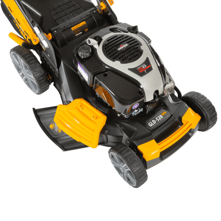 Газонокосилка бензиновая DENZEL GLD-520SP-BS, 163 см3, Briggs Stratton, ширина 52 см