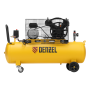 Компрессор воздушный DENZEL BCV2300/100, 2.3 кВт, ременный привод, 100 литров, 440 л/мин