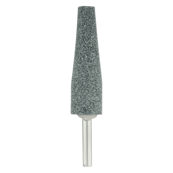 Шарошка абразивная DENZEL конус удлиненный, для дрели (ПШМ), 19 x 60 мм, хвостовик d6 мм, 63С
