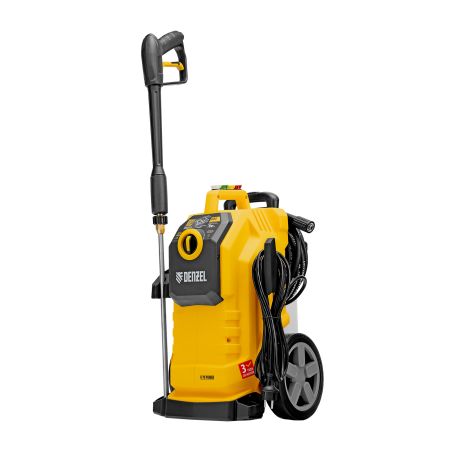 Моечная машина высокого давления DENZEL K 70 Power, 2500 Вт, 180 бар, 600 л/ч, асинхронный двигатель