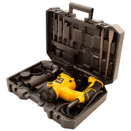 Перфоратор электрический DENZEL RHV-1100-26, SDS-plus, 1100 Вт, 4 Дж, 3 режима