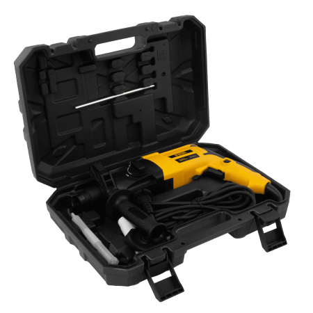 Перфоратор электрический DENZEL RHH-600-22, SDS-plus, 600 Вт, 2,5 Дж, 2 реж.