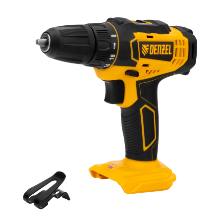 Дрель-шуруповерт аккумуляторная DENZEL CDL-18-0, Li-Ion, 18 В