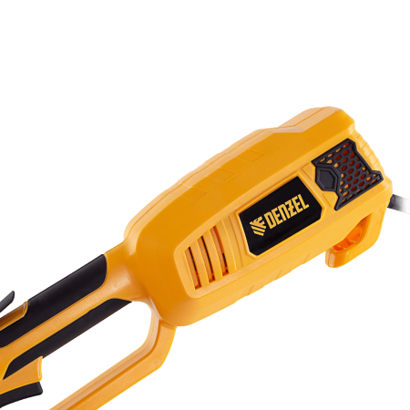 Триммер электрический DENZEL TE-1220, 1200 Вт, 380 мм, катушка, диск, разборная штанга