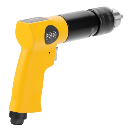 Дрель пневматическая DENZEL PD500, 500 об/мин, 114 л/мин, 13 мм