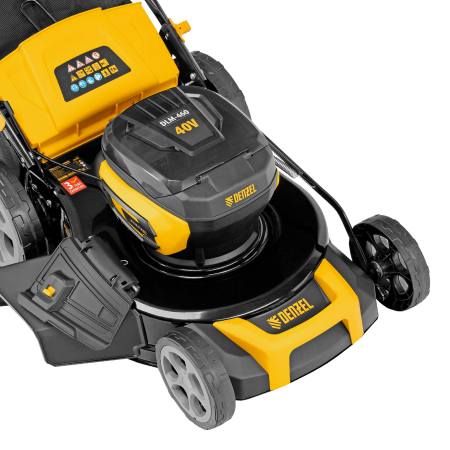 Газонокосилка аккумуляторная бесщет. DENZEL DLM-460, 460 мм, травосб. 65 л., Li-Ion, 40 В