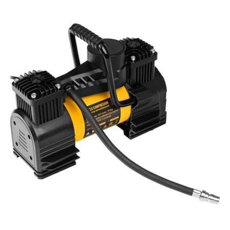 Компрессор автомобильный DENZEL AC-75, 12 В, 10 атм., 75 л/мин, LED