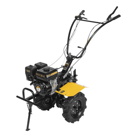 Мотоблок DPT-270X, 7 л.с., диск.сцеп, шир 90 см, глуб 35 см,фрез 3х4,ВОМ,скор 2В/1Н,кол 8" Denzel