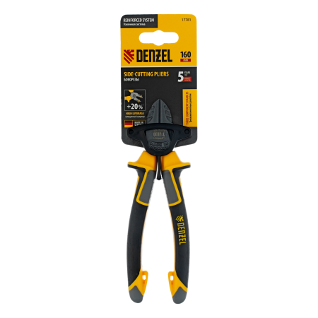 Бокорезы DENZEL 160 мм, трехкомпонентные рукоятки