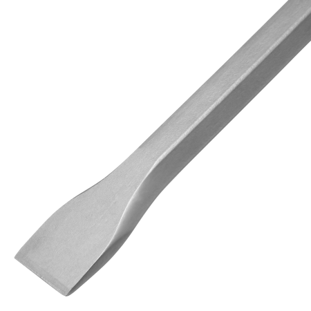 Зубило DENZEL, 14 х 20 х 250 мм, 40Cr, SDS PLUS