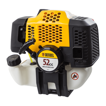 Триммер бензиновый DENZEL DGT-52S-MAX, 52 см3, мультифункциональный, разъемная штанга