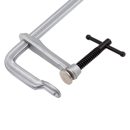 Струбцина DENZEL F-образная, 120x600мм, кованая