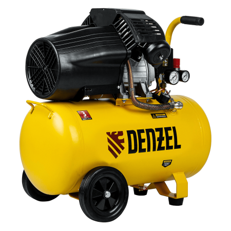 Компрессор воздушный DENZEL DCV2200/50, 2.2 кВт, прямой привод, 50 литров, 380 л/мин Компрессор воздушный DENZEL DCV2200/50, 2.2 кВт, прямой привод, 50 литров, 380 л/мин