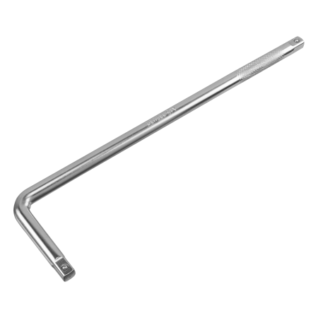 Вороток Г-образный DENZEL 375*100 мм, квадрат 1/2", CrV, матовый хром Вороток Г-образный DENZEL 375*100 мм, квадрат 1/2", CrV, матовый хром