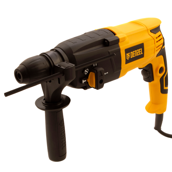 Перфоратор электрический DENZEL RH-750-24, SDS-plus, 750 Вт, 2.5 Дж, 3 режима