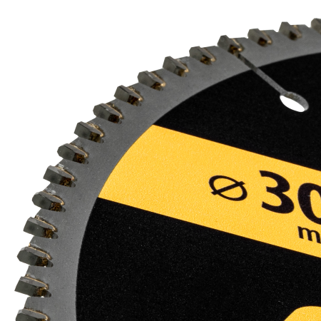 Пильный диск по алюминию DENZEL ф305 х 30 мм, 100 зубьев