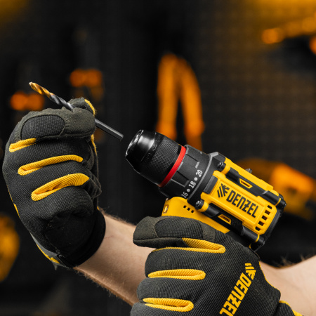 Дрель-шуруповерт аккумуляторная бесщет. DENZEL CDH-BL-12, Li-Ion, 12 В