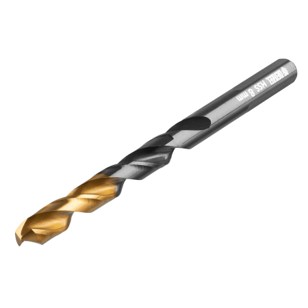 Набор сверл по металлу DENZEL 1-13 мм, HSS-Tin, Golden Tip, 25 шт