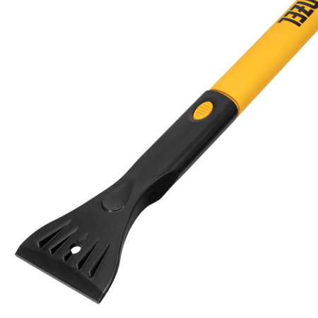 Щетка-сметка для снега со скребком DENZEL, телескоп, поворотная голова, водосгон, 900-1200 мм