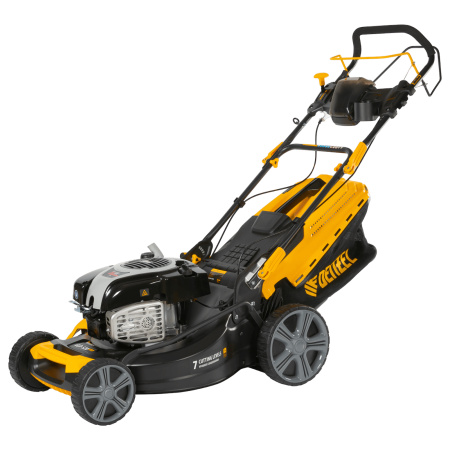 Газонокосилка бензиновая DENZEL GLD-520SP-BS, 163 см3, Briggs Stratton, ширина 52 см
