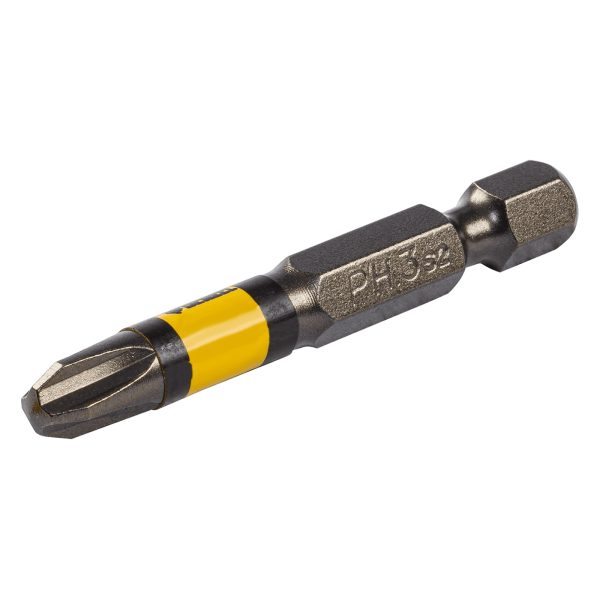 Набор бит комбинированный DENZEL 3 шт., РН1, РН2, РН3, 50 мм, сталь S2