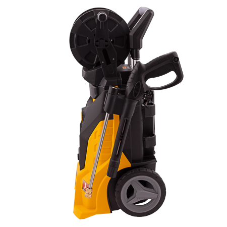 Мойка высокого давления DENZEL R-210iD, 2600 Вт, 210 бар, 8.0 л/мин, с барабаном