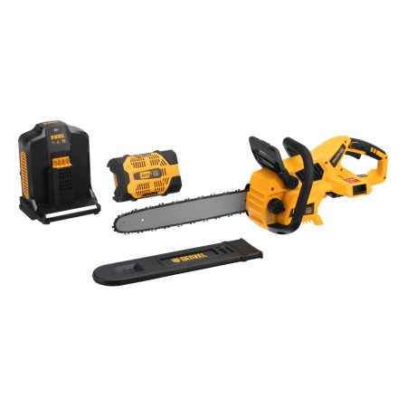 Пила цепная  аккумуляторная  бесщет. DENZEL RCS 400-62, 400 мм, Li-ion, 62В